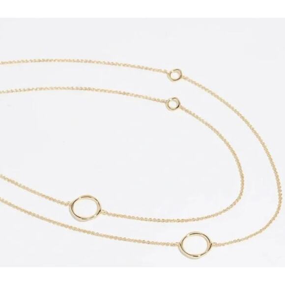 Gorjana Quinn Delicate Wrap Necklace - One Size - Picture 1 of 3